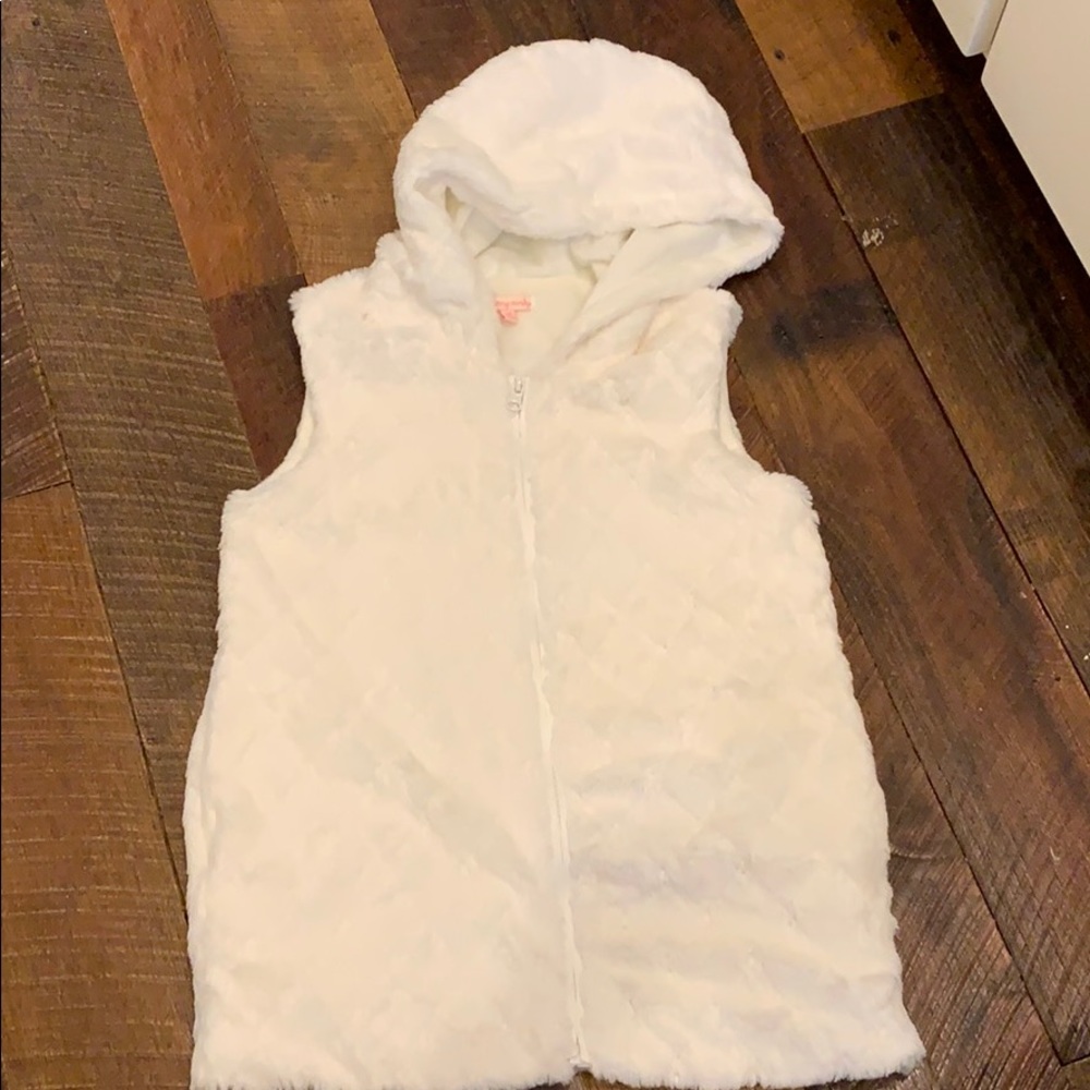 Faux fur vest